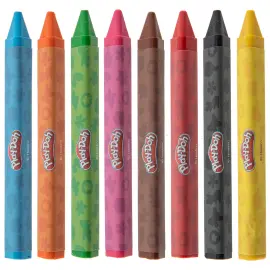 Play-Doh Jumbo Fargestifter 8-pakning