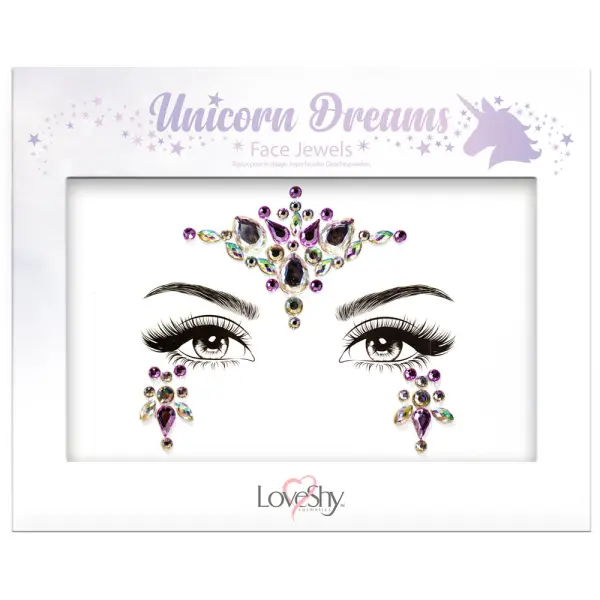 Face Jewels Unicorn Dreams