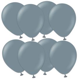 Latexballonger Retro Denimbl&aring; 13 cm