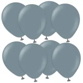 Latexballonger Retro Denimbl&aring; 13 cm