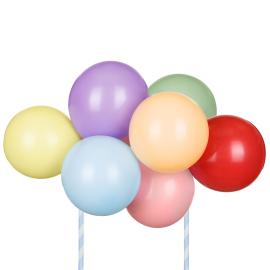 Ballong Kakedekorasjon Mix 29 cm