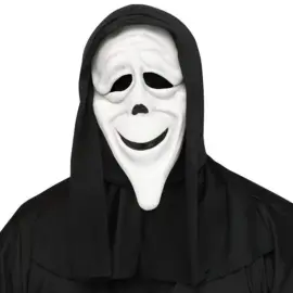Ghostface Maske med D&oslash;sig Uttrykk