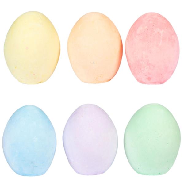 Påskeegg Gatekritt 6-pakning