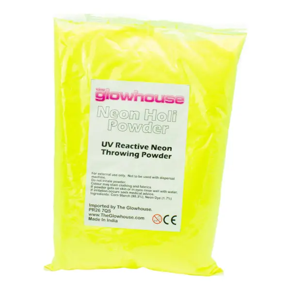 UV Neon Pulver Gult