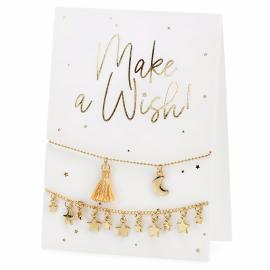 Make a Wish Kort med Armbånd
