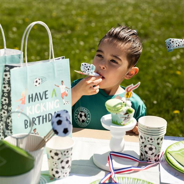 Pappkopper Fotballbursdag 8-pakning