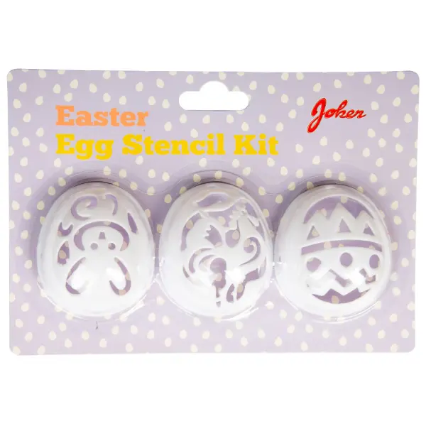 Sjablonger for Eggmaling 3-pakning