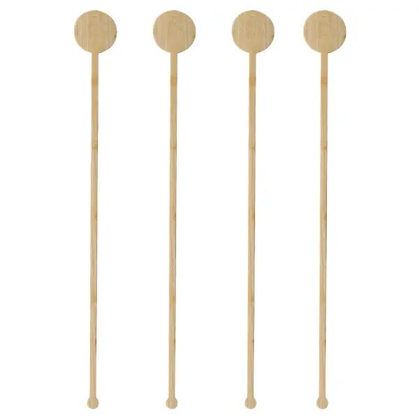 Cocktailpinner Bambus 100-pakning
