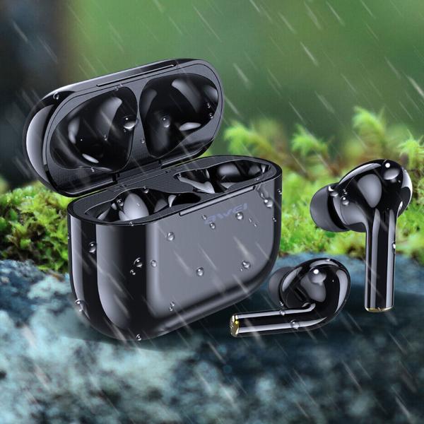 Headset med Ladeetui T29 Svart