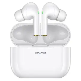 Headset med Ladeetui T29 Hvitt