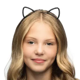 H&aring;rb&oslash;yle med Katte&oslash;rer Perler