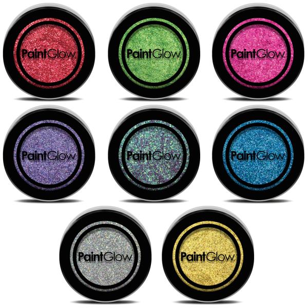PaintGlow Ansikts- og Kroppsglitter Holografisk