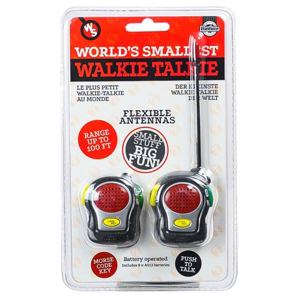 Verdens Minste Walkie Talkies