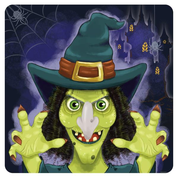Sett Nesen på Heksen Halloween Spill