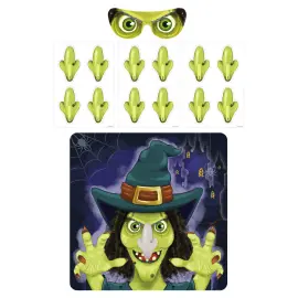 Sett Nesen på Heksen Halloween Spill
