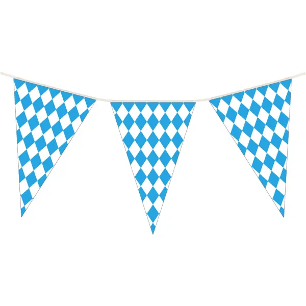 Rutete Vimpelgirlander Oktoberfest