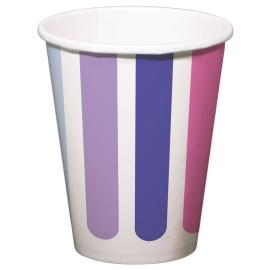 Pappkopper Stripetastic 8-pakning