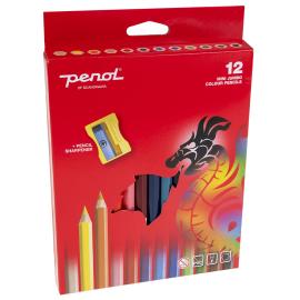 Penol Mini Jumbo Fargeblyanter 12-pakning
