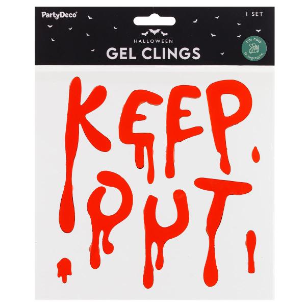 Vindus Klistremerker Keep Out