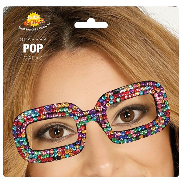 Pop Briller Flerfarget