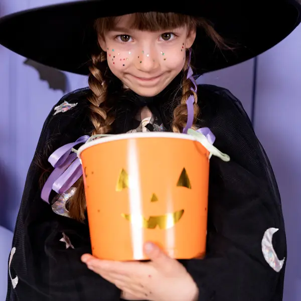 Godteribøtter Halloween 2-pakning