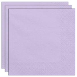 Papirservietter Lavendel 20-pakning