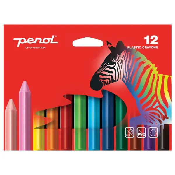 Penol Plast Voksstifter 12-pakning