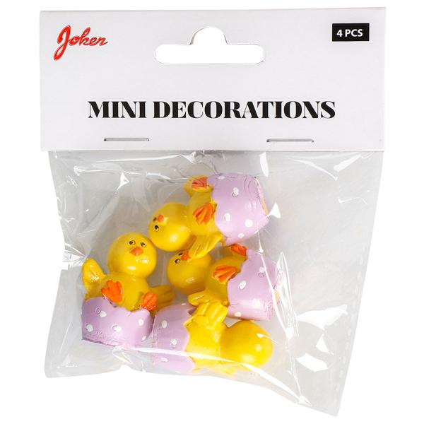 Kylling i Halv Eggeskall 3x4 cm 4-pakning