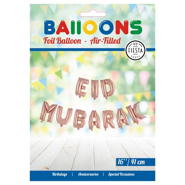 Eid Mubarak Ballonggirlander Kit Rosegull