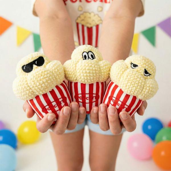 Kosedyr Popcorn 15 cm