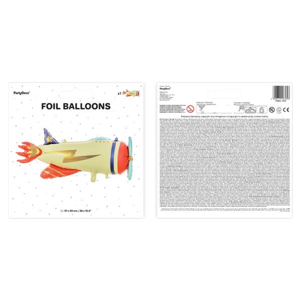 Folieballong Fly