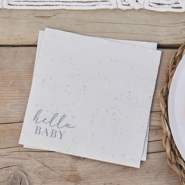 Servietter Hello Baby
