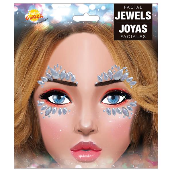 Face Jewels Iriserende