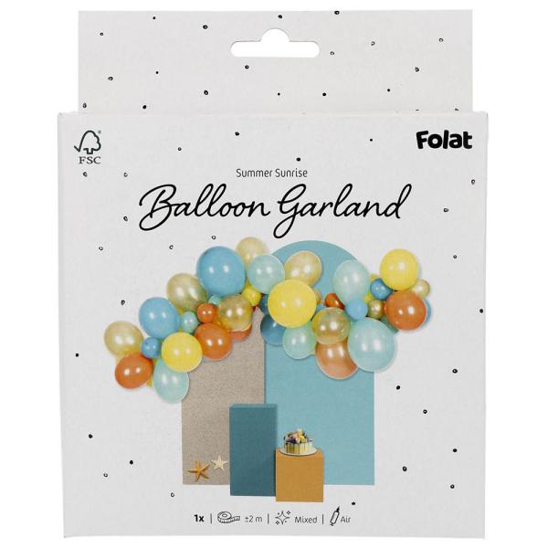 Ballonggirlander Summer Sunrise 66-pakning