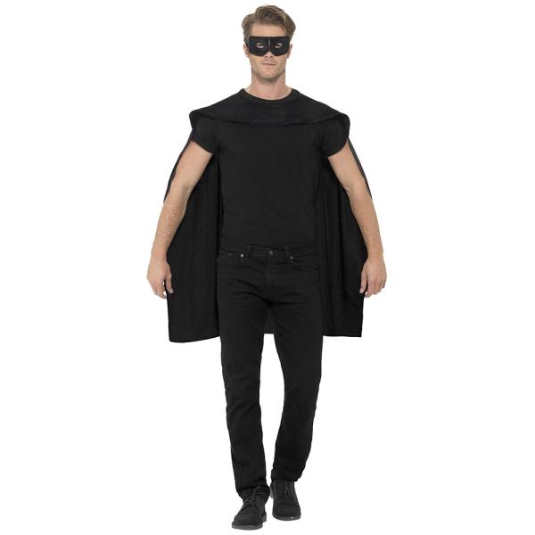 Kappe med Øyemaske Svart