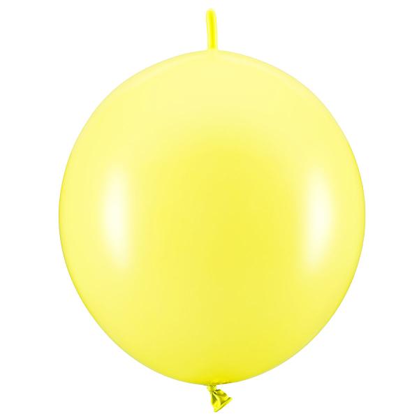 Lenkende Ballonger Limegul Pastell 20-pakning