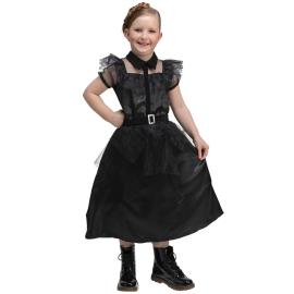 Gotisk Balldronning Kjole Barn 8-10 år