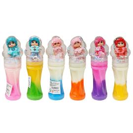Slime i Tube med Figur 220 g 19 x 6 cm