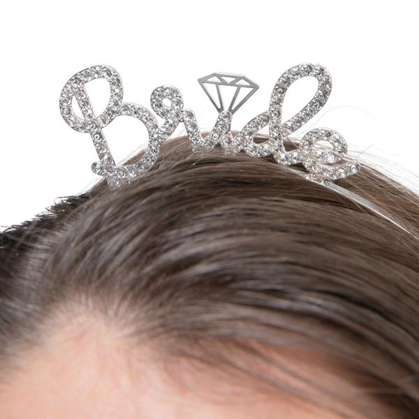 Bride Hårbøyle Sølv