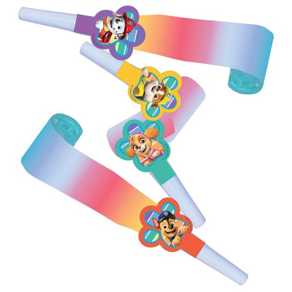 Paw Patrol Friends Partyfløyter 8-pakning