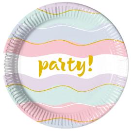 Elegant Party Papptallerkener