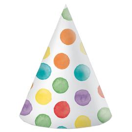 Fargerike Prikker Partyhatter