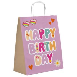 Gaveposer Happy Birthday Boho Girlz 6-pakning