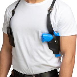 Skulderhylster med Pistol og Lomme
