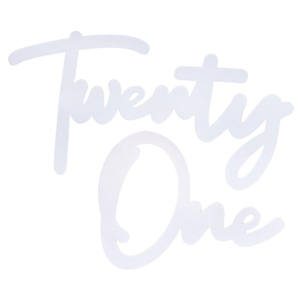 Skilt Twenty One