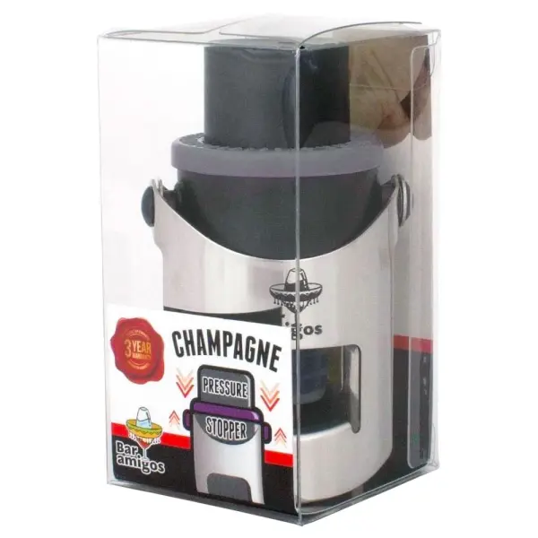 Vin- og Champagnelukker Grå