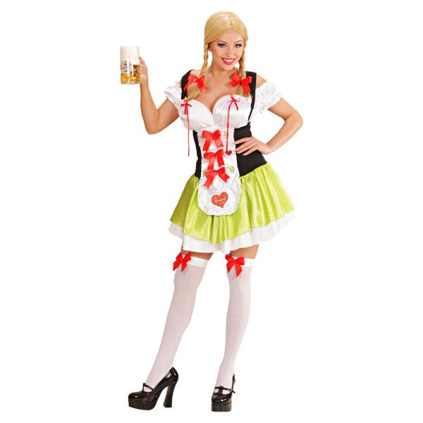 Dirndl Kjole og Hårsløyfer