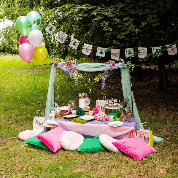 Papptallerkener Fabulous Fairy 8-pakning