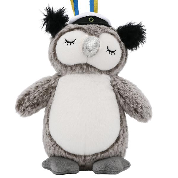 Studentbamse Grå Ugle