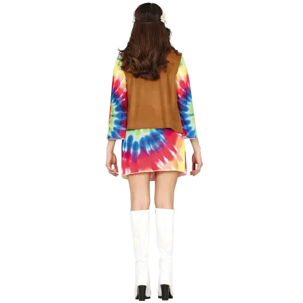 Tie-dye Hippie Kostyme